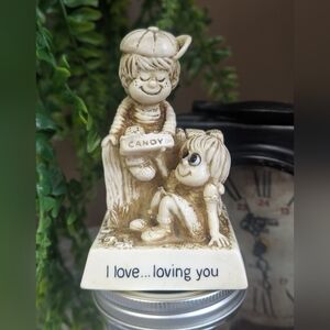 Vintage 1978 R&W Berries Co. Collectible Figurine - I Love Loving You